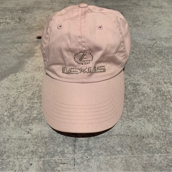 Lexus Light Pink Bling Rhinestone Bedazzled Hat Adjustable Cap main image 9